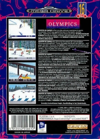 Winter Olympics Box Art