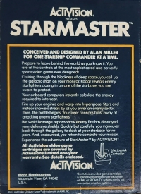 Starmaster (PAX-016) Box Art