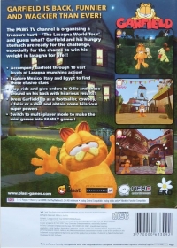 Garfield: Lasagna World Tour Box Art