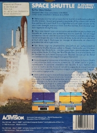 Space Shuttle:  A Journey Into Space (SECAM) Box Art