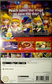 Princess Peach: Showtime! Box Art