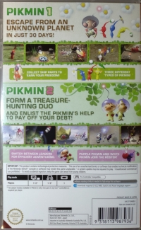 Pikmin 1 + 2 Box Art