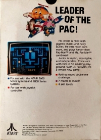 Jr. Pac-Man (1987) Box Art