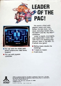 Jr. Pac-Man (1988) Box Art