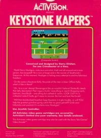 Keystone Kapers (EAX-025-04I) Box Art