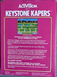 Keystone Kapers (1990) Box Art