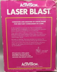 Laser Blast (EAG-008-04I) Box Art