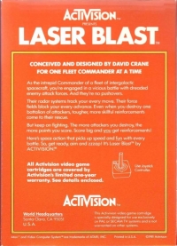 Laser Blast [DE] Box Art