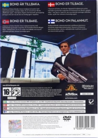 James Bond 007: Quantum of Solace [DK][FI][NO][SE] Box Art