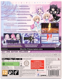 Neptunia: Sisters vs Sisters - Day One Edition Box Art