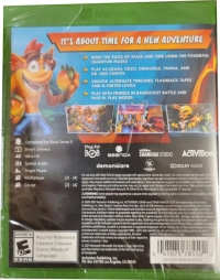 Crash Bandicoot 4: It's About Time (78550207US) Box Art