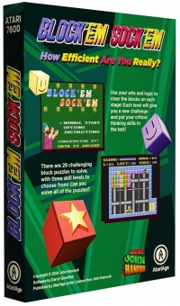 Block 'Em Sock 'Em (boxed version) Box Art