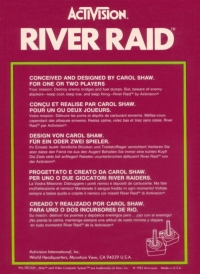 River Raid - International Edition Box Art