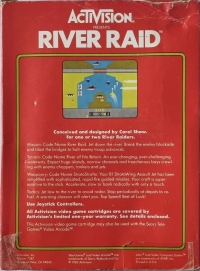 River Raid Box Art