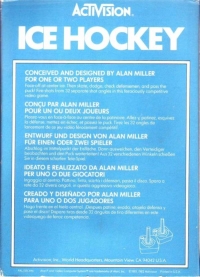 Ice Hockey - International Edition [DE] Box Art