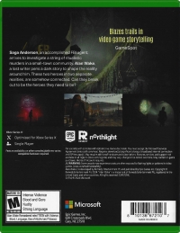 Alan Wake II - Deluxe Edition Box Art