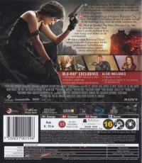 Resident Evil: The Final Chapter (BD) [DK][FI][NO][SE] Box Art