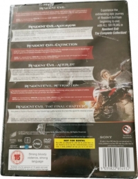 Resident Evil: The Complete Collection (DVD) [UK] Box Art