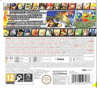 Super Smash Bros. for Nintendo 3DS [DK][FI][NO][SE] Box Art