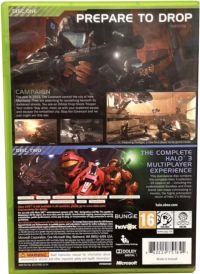 Halo 3: ODST (X15-67982-01 / Halo: Reach Multiplayer Beta) Box Art