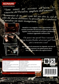 Silent Hill 3 [IT] Box Art