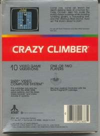 Crazy Climber Box Art