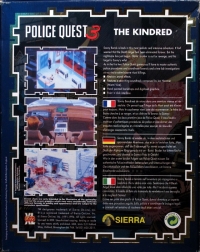 Police Quest 3: The Kindred - Kixx XL Box Art