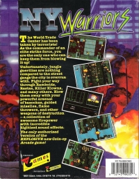 NY Warriors Box Art