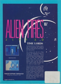 Alien Fires 2199 A.D. Box Art