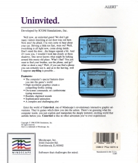 Uninvited. Box Art