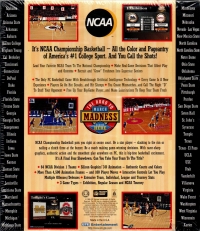 NCAA Championship Basketball Box Art