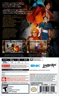 SNK vs. Capcom: SVC Chaos Box Art