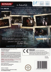 Silent Hill: Shattered Memories [DE] Box Art