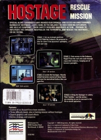 Hostage:  Rescue Mission Box Art