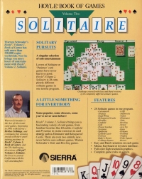 Hoyle:  Official Book of Games - Volume 2:  Solitaire Box Art