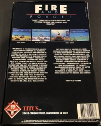 Fire and Forget Box Art