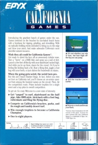 California Games Box Art