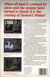 Demon's Winter Box Art