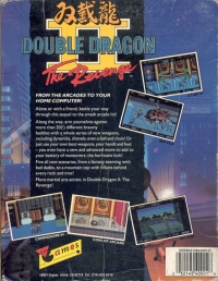 Double Dragon II:  The Revenge Box Art