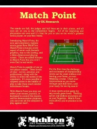 Match Point Box Art