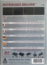 Asteroids Deluxe Box Art