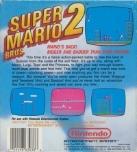 Super Mario Bros. 2 (European Version / white oval Seal) Box Art