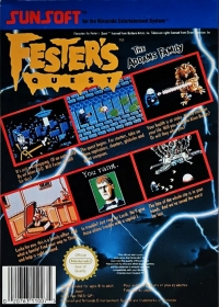 Fester's Quest [FI][NO][SE] Box Art