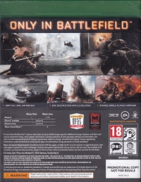 Battlefield 4 (Not for Resale) Box Art