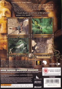 Tomb Raider: Anniversary (Bonus Disc) [UK] Box Art