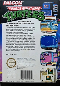 Teenage Mutant Hero Turtles [FI][NO][SE] Box Art