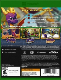 Spyro Reignited Trilogy [MX] Box Art