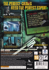 CSI: Crime Scene Investigation: Deadly Intent Box Art