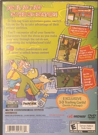 Ed, Edd n Eddy: The Mis-Edventures (3D Trading Cards!) Box Art