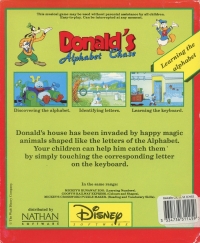 Donald's Alphabet Chase Box Art